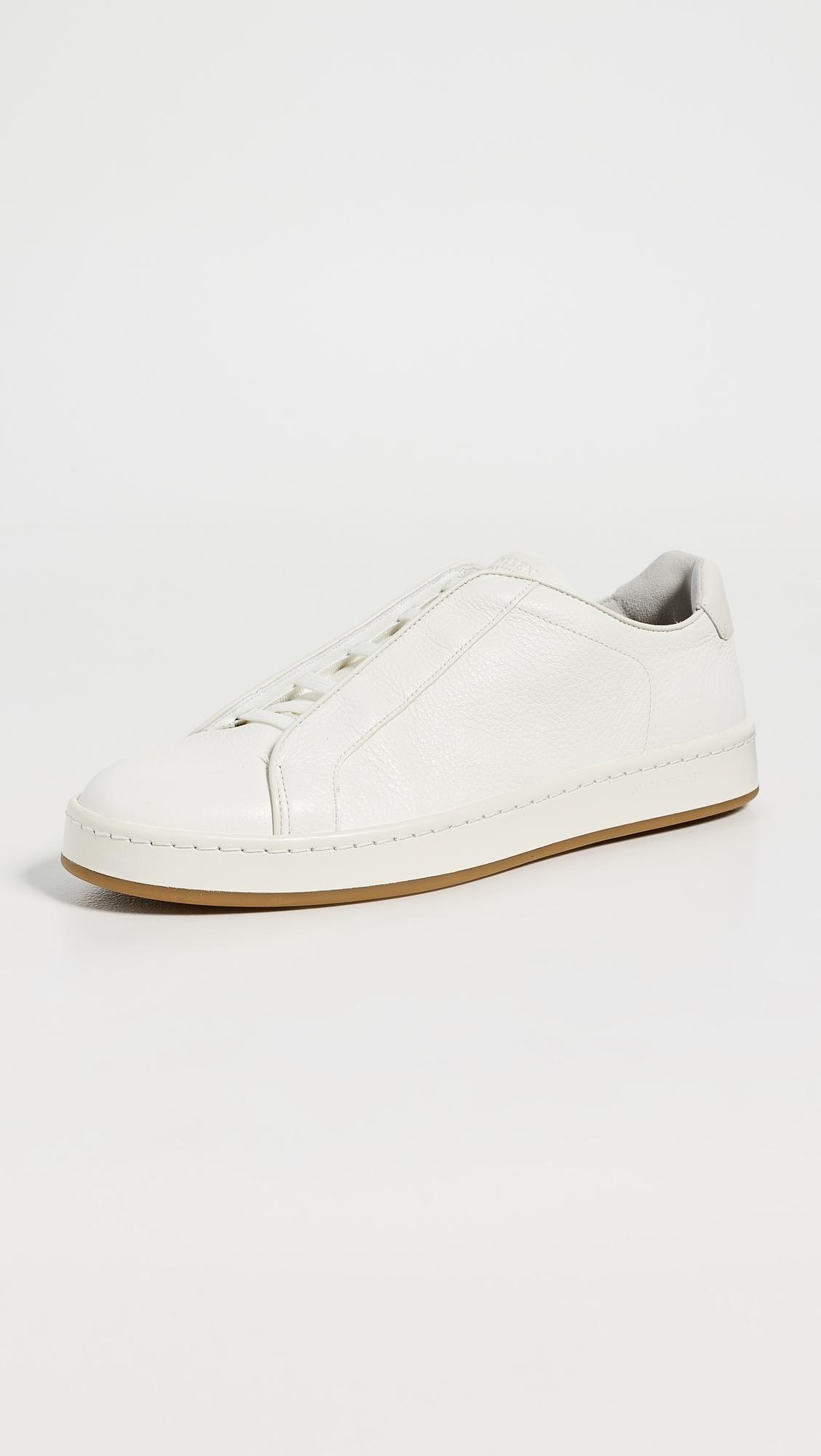 Banks Leather Slip On Sneakers by ALLEN EDMONDS