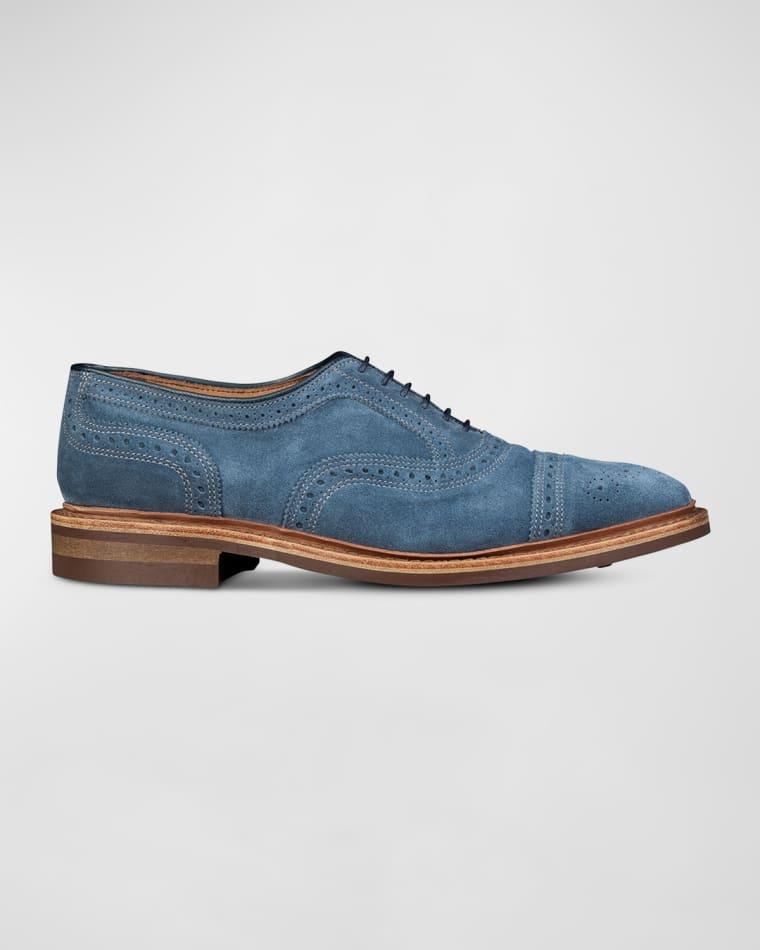 Men's Strandmok Suede Cap-Toe Oxfords by ALLEN EDMONDS