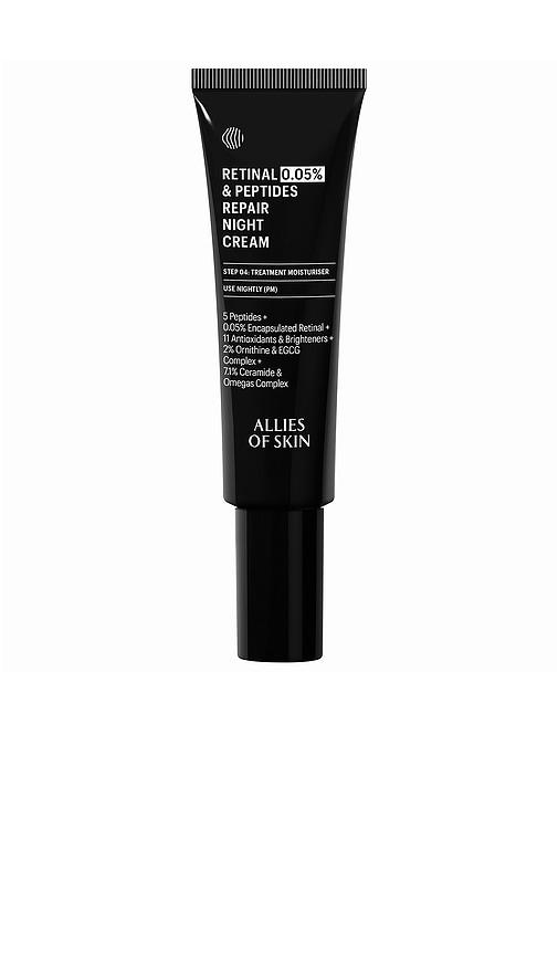 Allies of Skin 0.05% Retinal & Peptides Advanced Repair Night Cream in Beauty by ALLIES OF SKIN