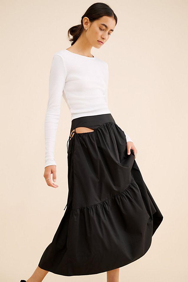 Allina Liu Evelyn Midi Skirt Secondhand by ALLINA LIU