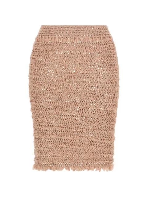 Emma semi-transparent skirt by ALLIS BEACHWEAR