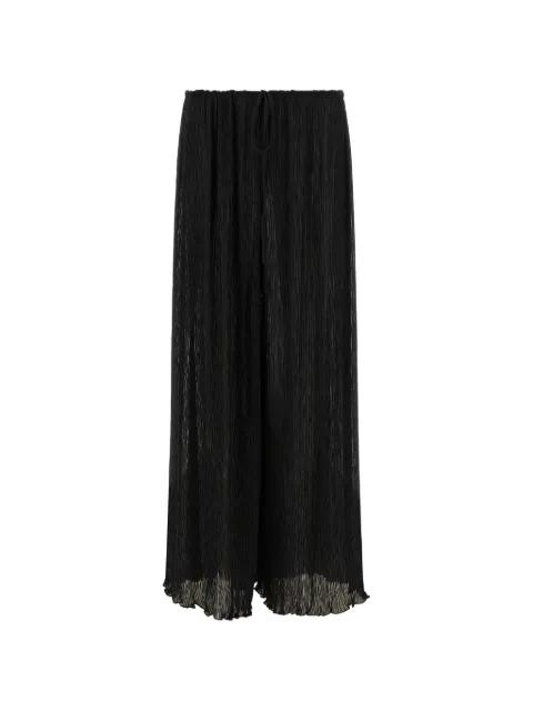 pleated drawstring trousers by ALLIS BEACHWEAR