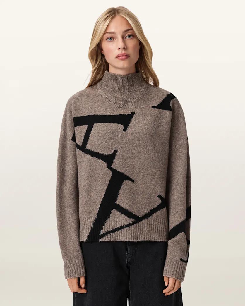 A Star Wool Blend Jumper by ALLSAINTS