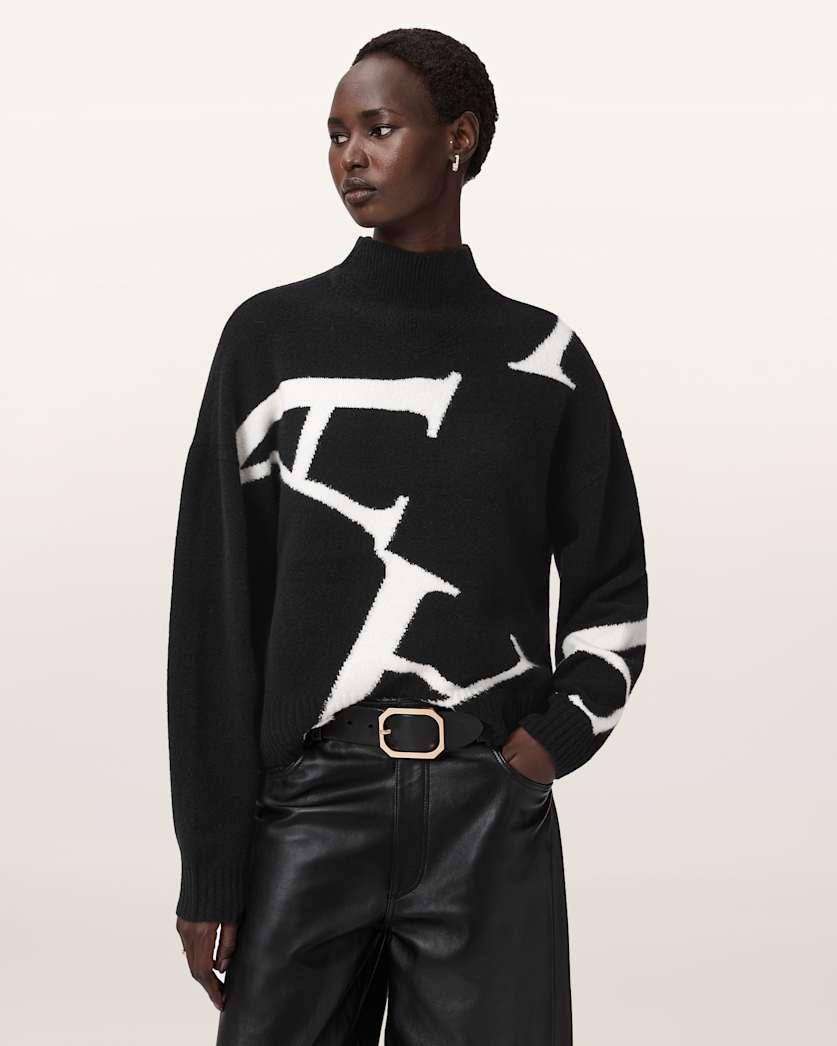 A Star Wool-Blend Sweater by ALLSAINTS
