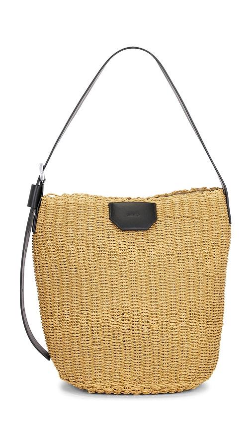 ALLSAINTS Alba Paper Shoulder Bag in Neutral by ALLSAINTS
