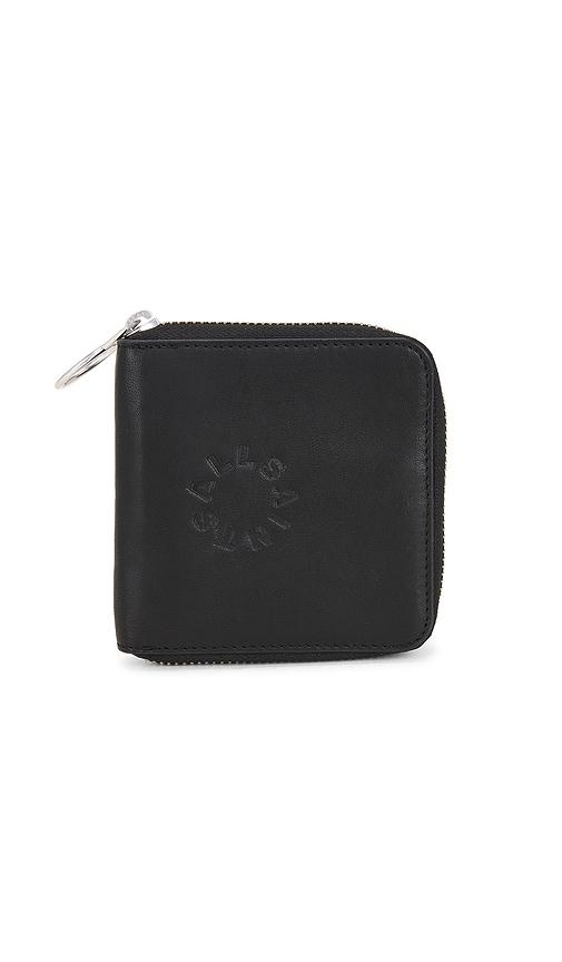 ALLSAINTS Arlo Zip Wallet in Black by ALLSAINTS