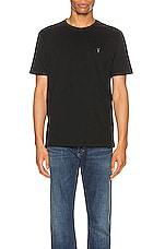 ALLSAINTS Brace Tonic Crew Tee in Black by ALLSAINTS