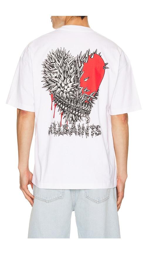 ALLSAINTS Chaste Crew Tee in White by ALLSAINTS