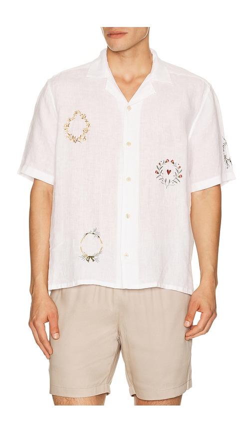 ALLSAINTS Deck Shirt in White by ALLSAINTS