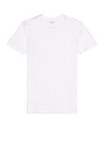 ALLSAINTS Figure Crew Tee in White by ALLSAINTS
