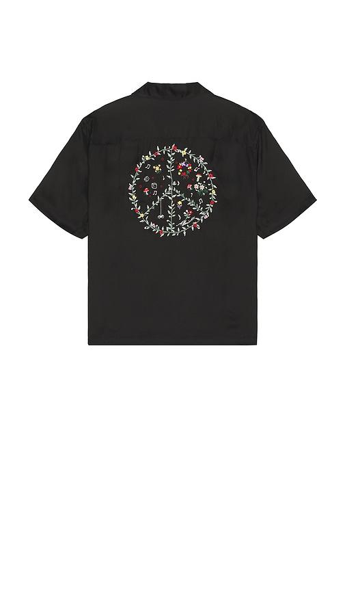 ALLSAINTS Fungi Shirt in Black by ALLSAINTS