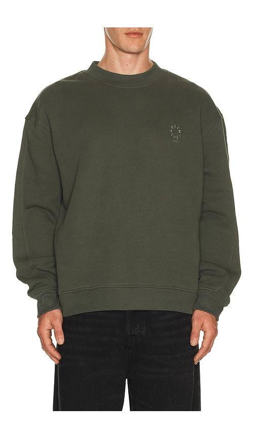 ALLSAINTS Haven Crew Sweatshirt in Green by ALLSAINTS