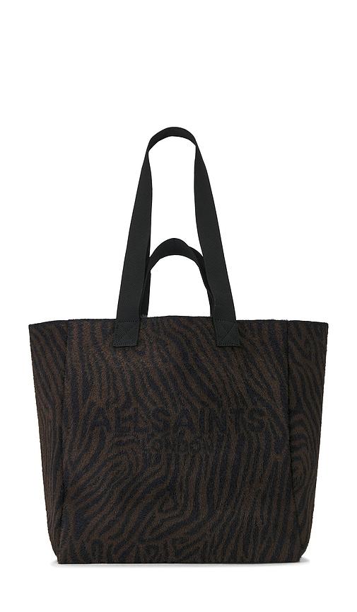 ALLSAINTS Izzy E/w Tote Bag in Brown,Black by ALLSAINTS