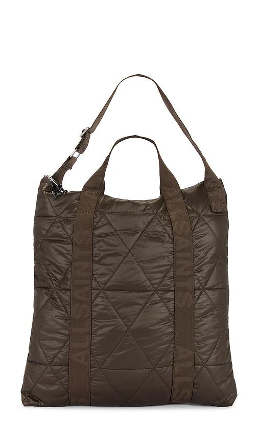 ALLSAINTS Kei Quilt Backpack in Green by ALLSAINTS