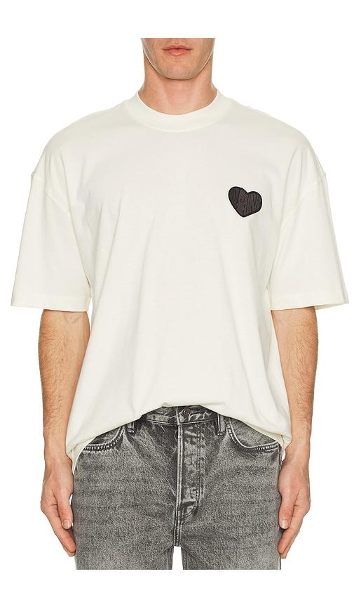 ALLSAINTS Lover Crew Neck Tee in White by ALLSAINTS