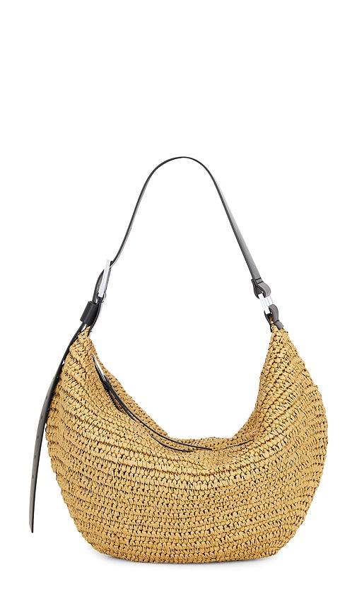 ALLSAINTS Luna Paper Shoulder Bag in Neutral by ALLSAINTS
