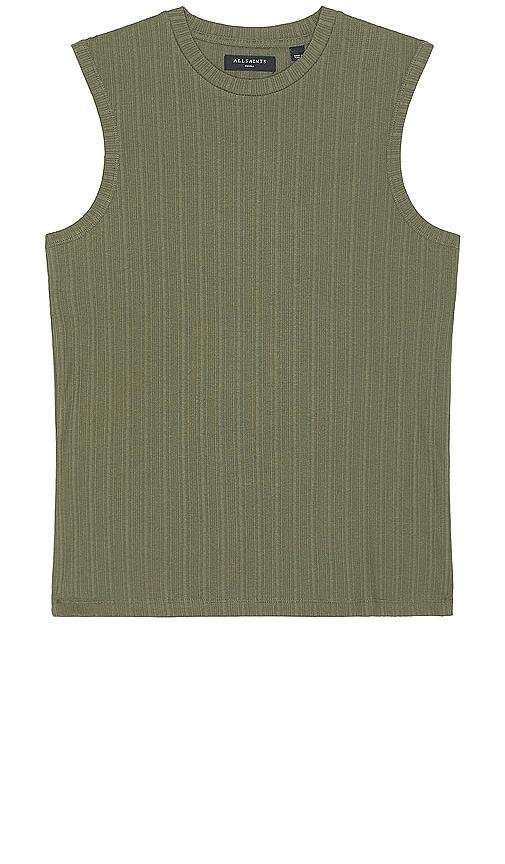 ALLSAINTS Madison Tank in Olive by ALLSAINTS