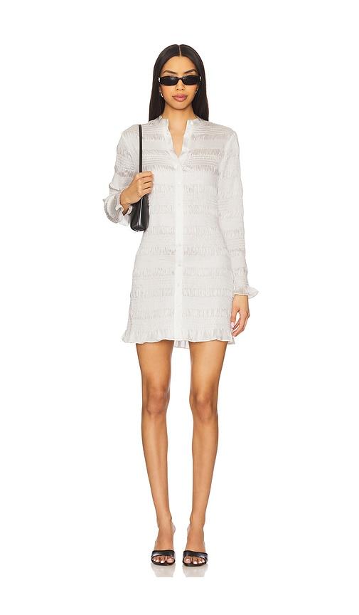 ALLSAINTS Meg Mini Dress in White by ALLSAINTS