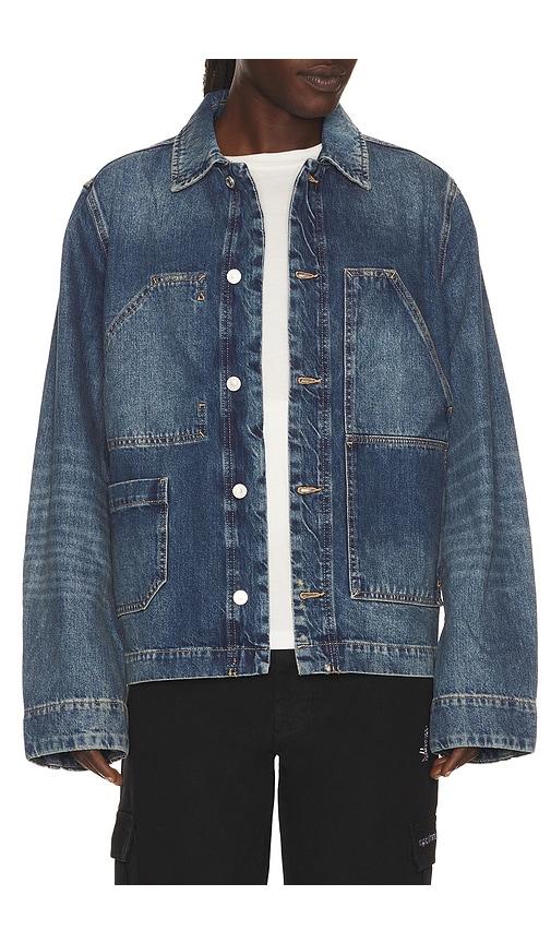 ALLSAINTS Mukesh Jacket in Blue by ALLSAINTS