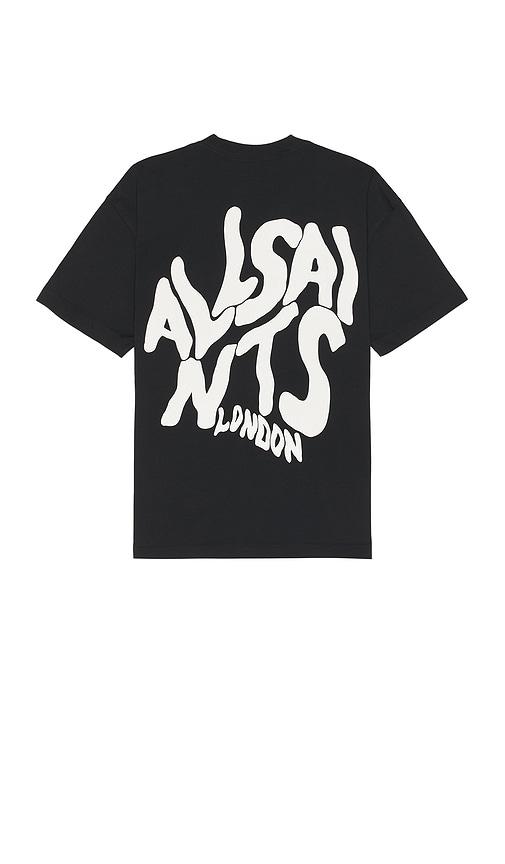 ALLSAINTS Orlando Tee in Black by ALLSAINTS