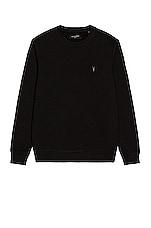 ALLSAINTS Raven Crew in Black by ALLSAINTS
