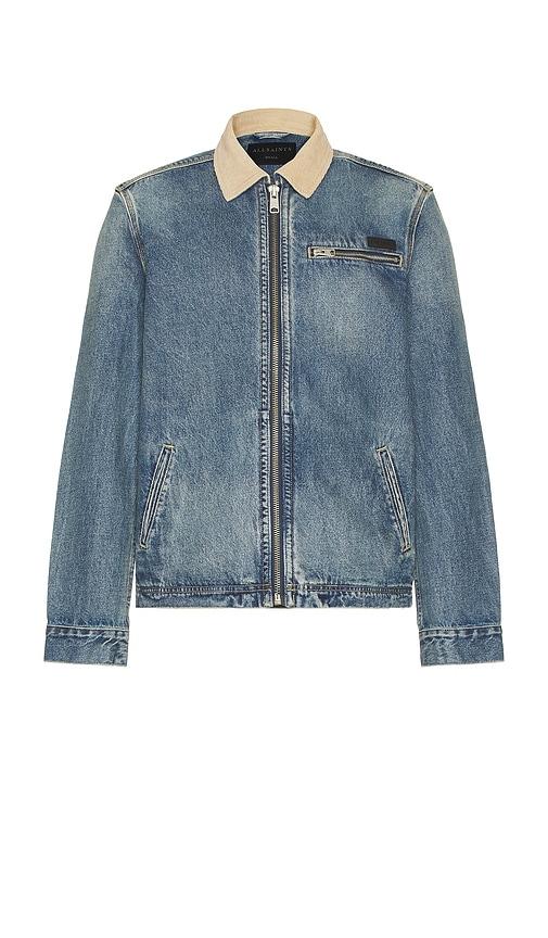 ALLSAINTS Rothwell Denim Jacket in Blue by ALLSAINTS