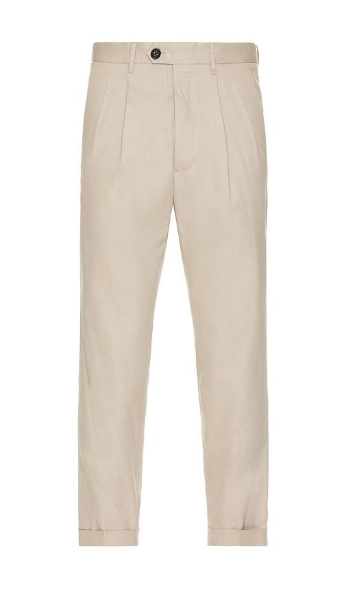 ALLSAINTS Tallis Trouser in Beige by ALLSAINTS