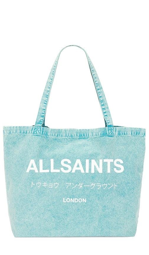 ALLSAINTS Underground Acid Tote in Blue by ALLSAINTS