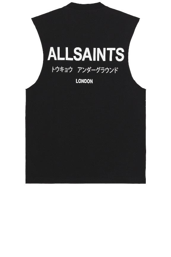 ALLSAINTS Underground Sl Crew in Black by ALLSAINTS