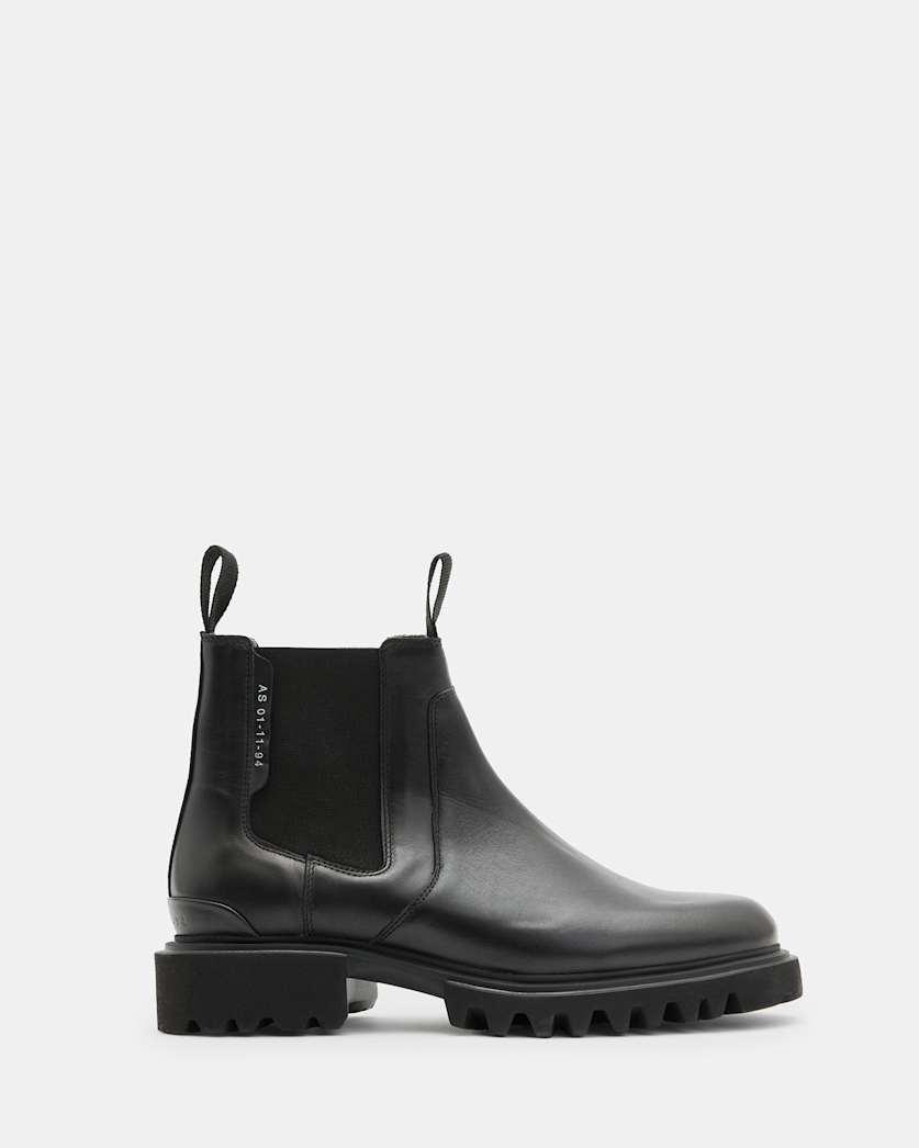 Ada Leather Ankle Boots by ALLSAINTS