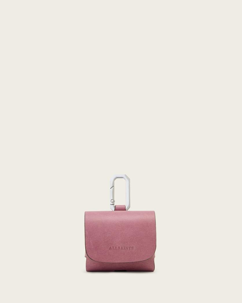 Airpod Leather Hex Case by ALLSAINTS