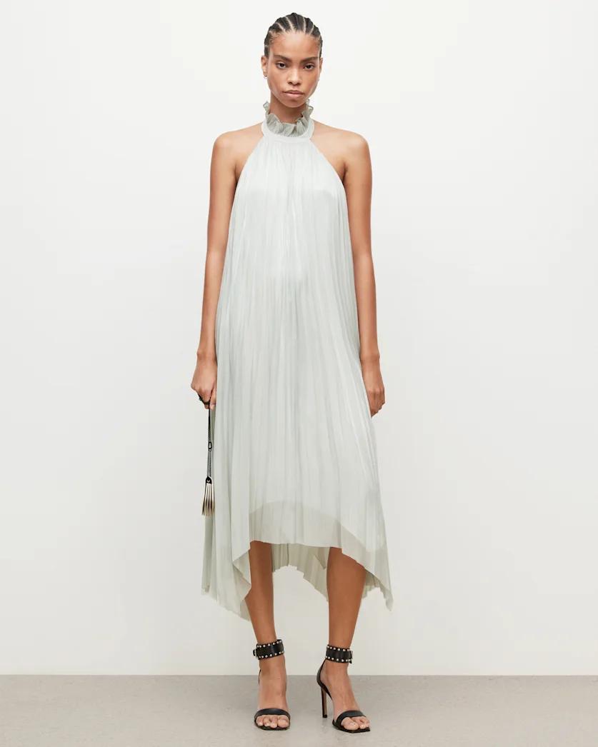 Alaya Halter Neck Dress by ALLSAINTS