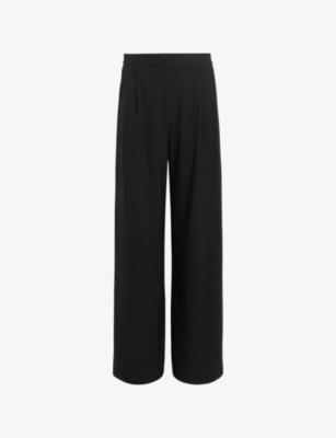 Aleida Wide-Leg Mid-Rise Woven Trousers by ALLSAINTS