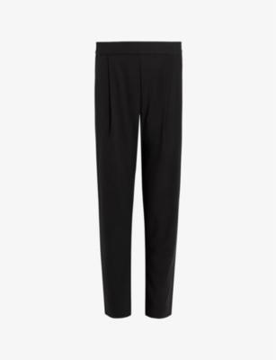 Aleida straight-leg high-rise stretch-woven trousers by ALLSAINTS