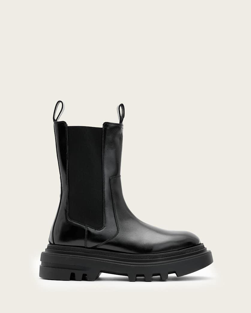 Alex Leather Ankle Boots by ALLSAINTS