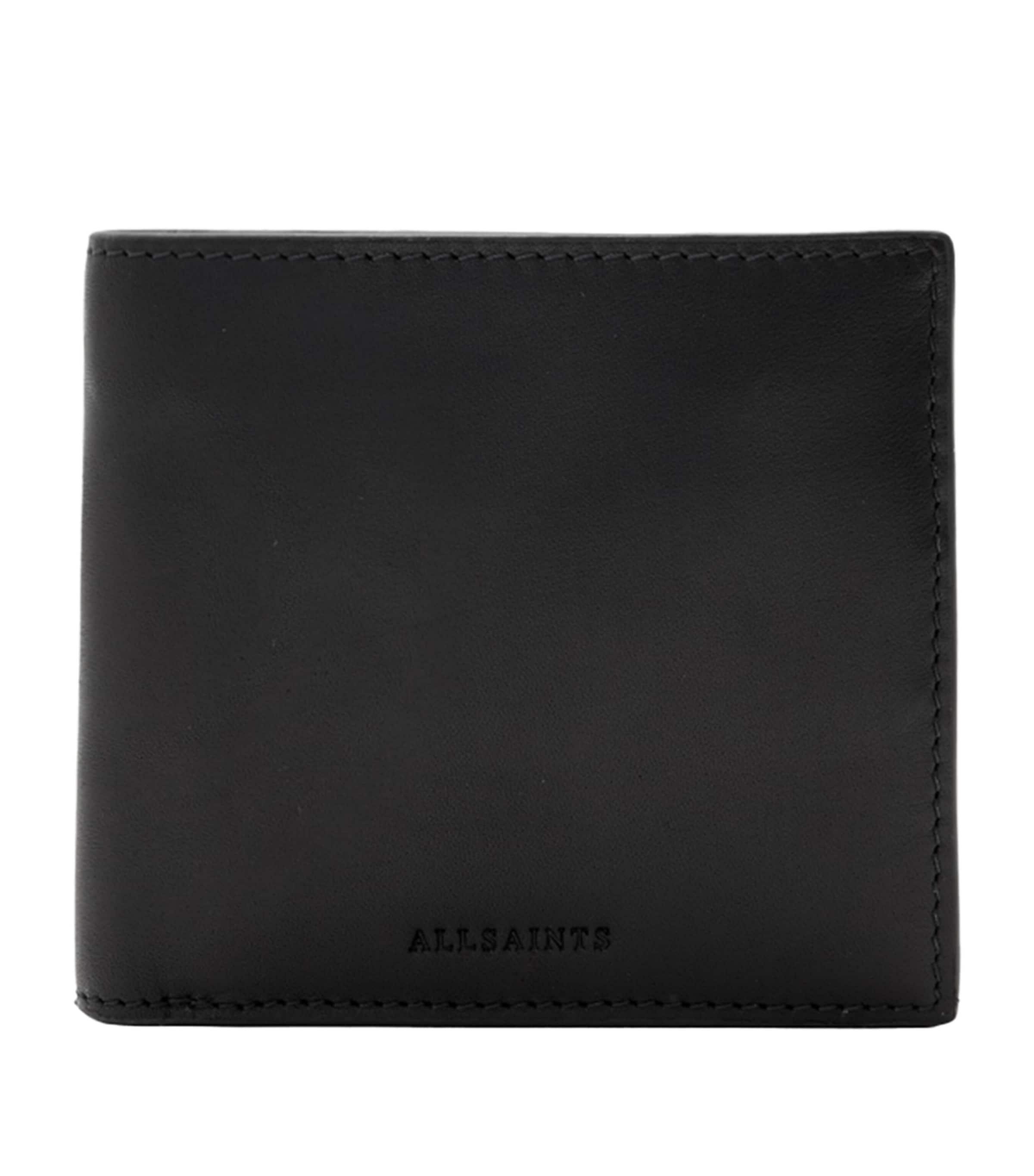 AllSaints Calfskin Delph Bifold Wallet by ALLSAINTS