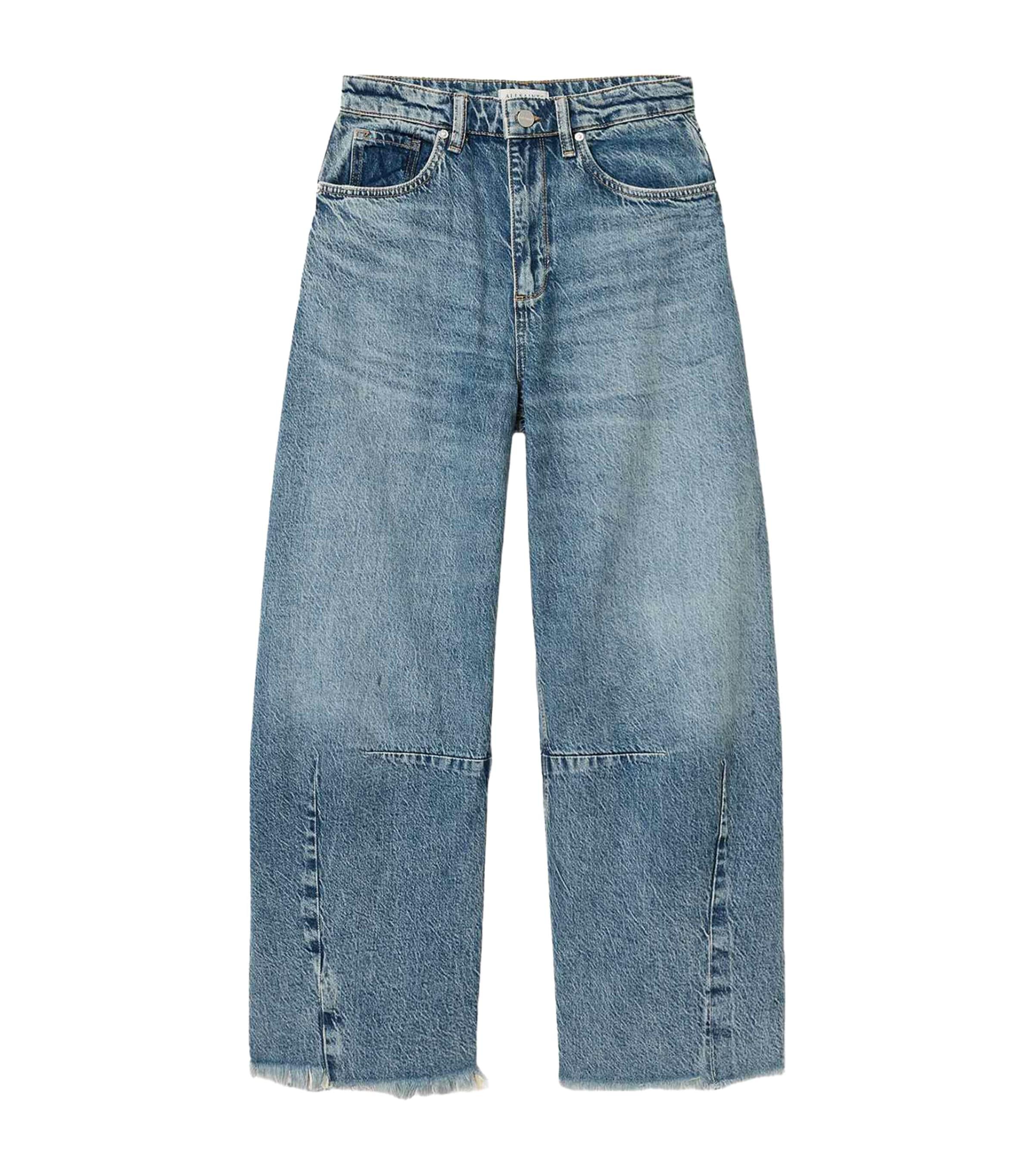 AllSaints Cropped Payton Barrel-Leg Jeans by ALLSAINTS
