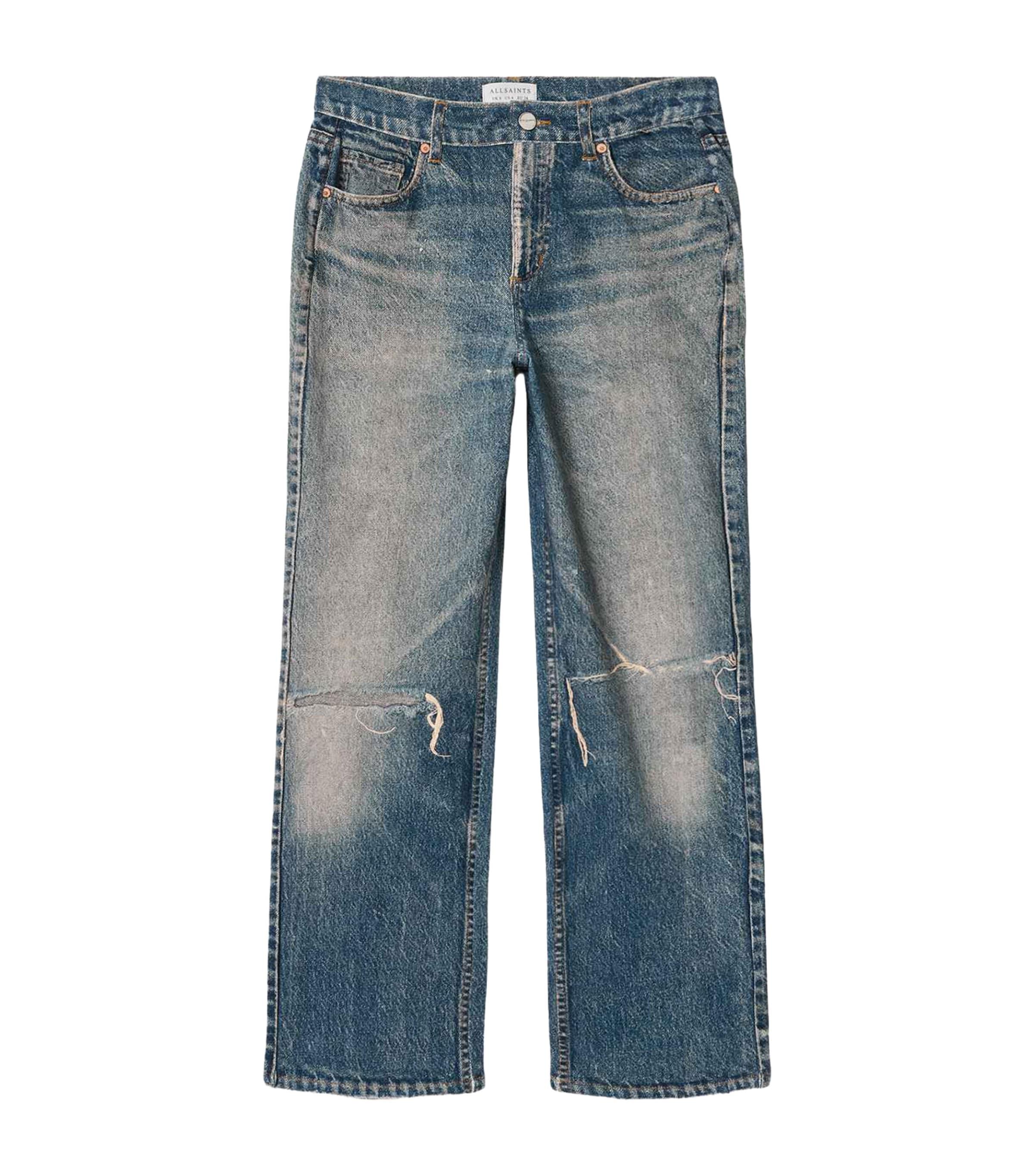 AllSaints Denim Illusion Print Ida Trousers by ALLSAINTS