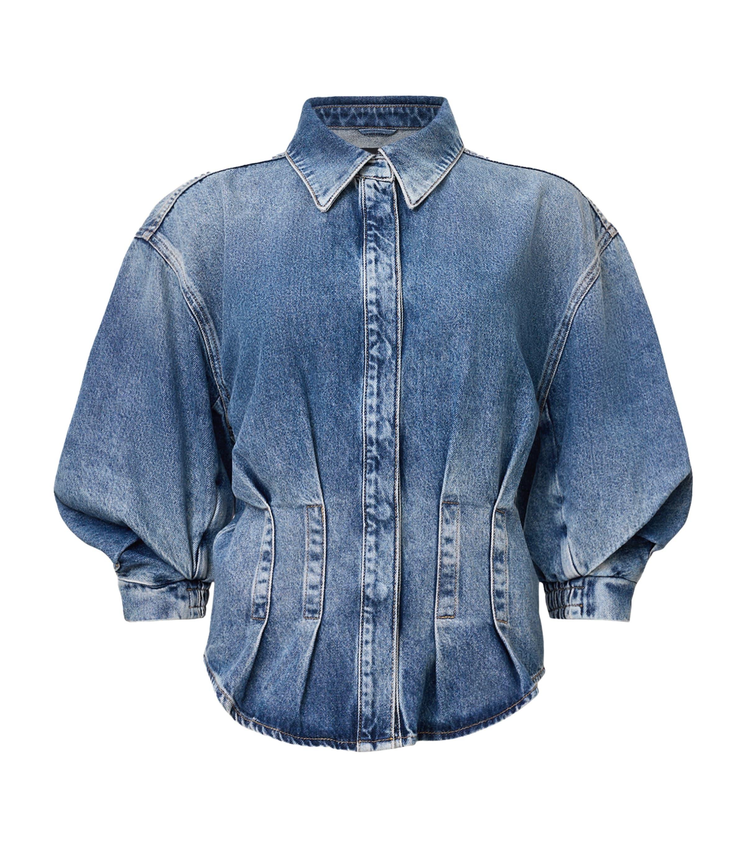 AllSaints Denim Nancy Shirt by ALLSAINTS
