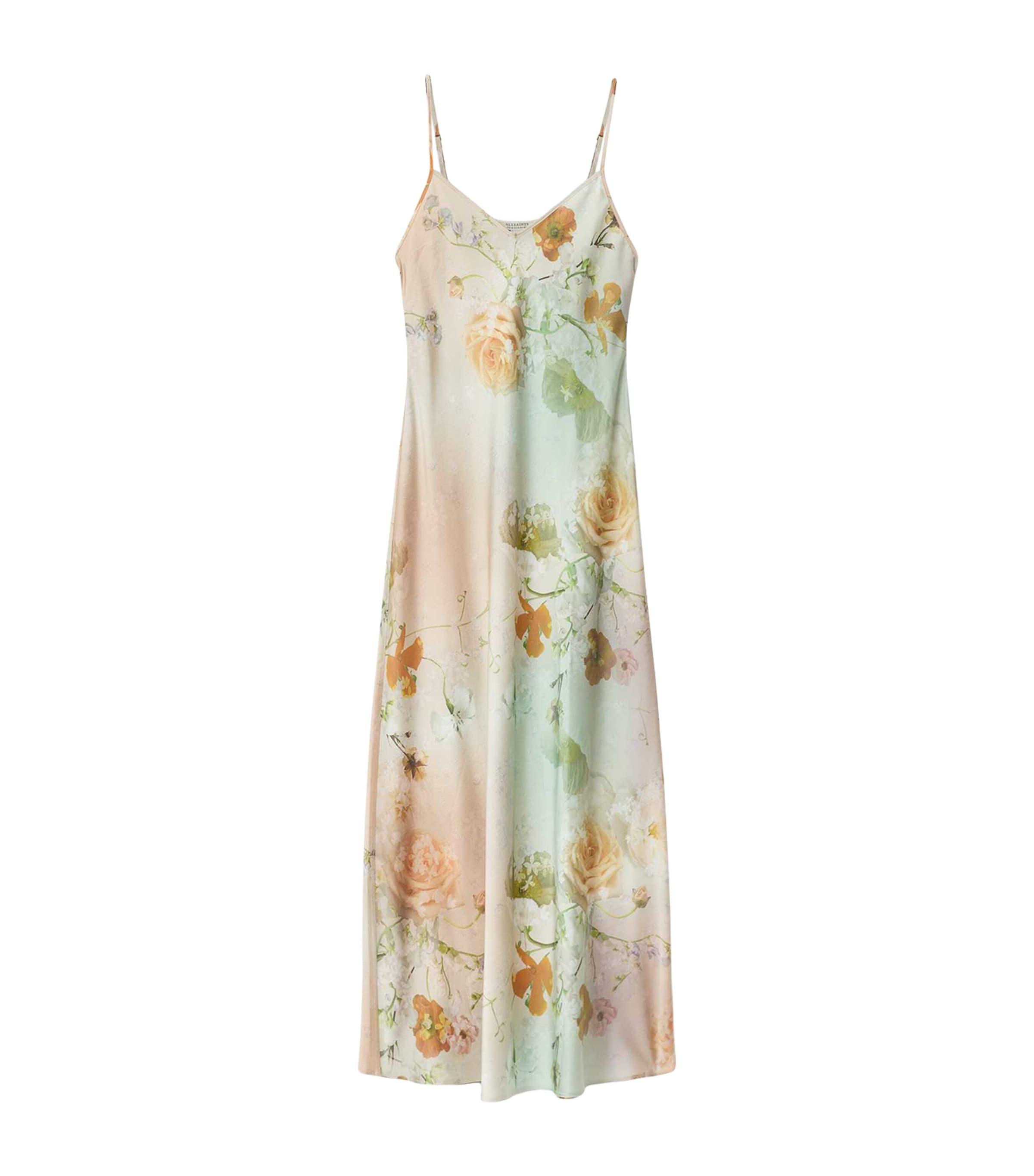 AllSaints Floral Bryony Midi Dress by ALLSAINTS