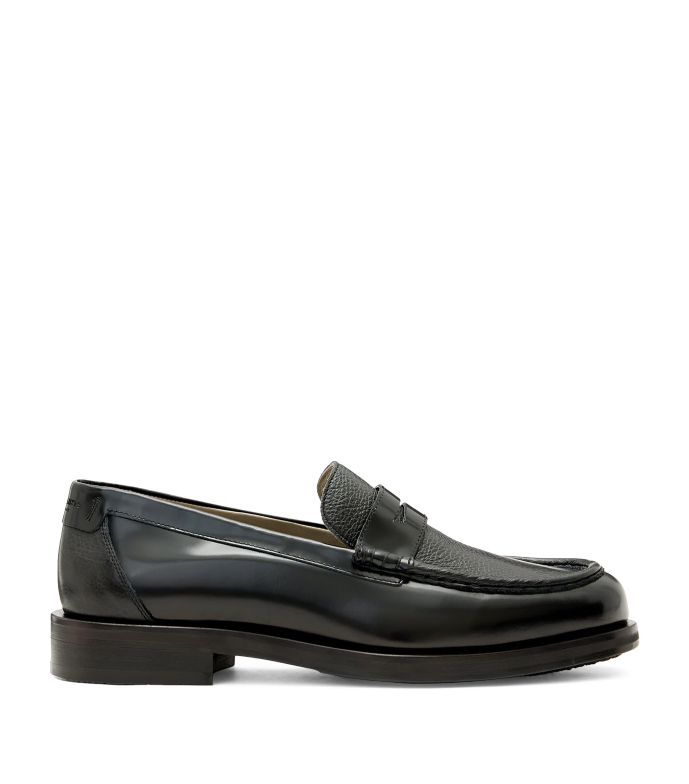 AllSaints Leather Bloom Loafers by ALLSAINTS