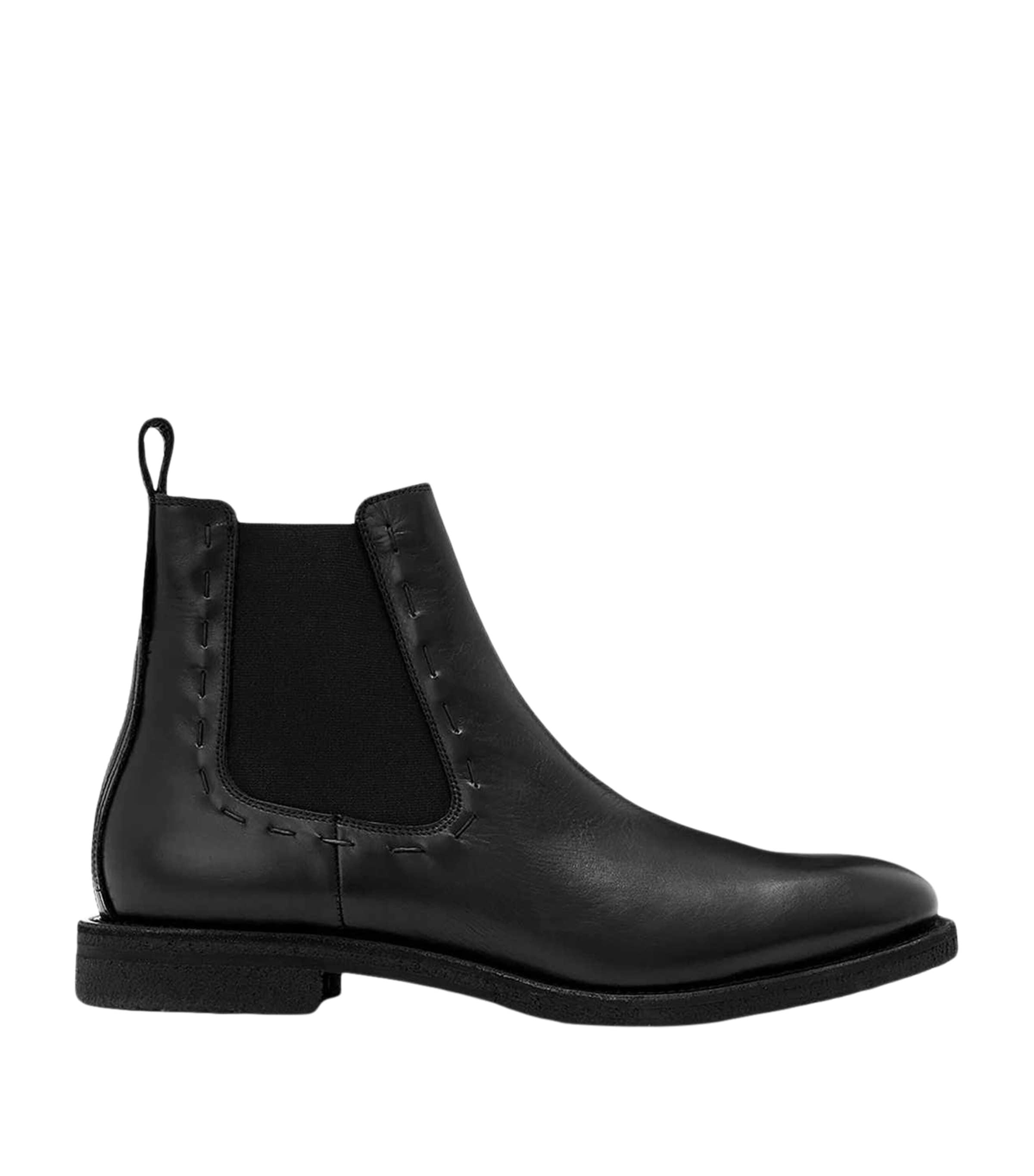 AllSaints Leather Cliff Chelsea Boots by ALLSAINTS