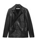 AllSaints Leather Tilson Pea Coat by ALLSAINTS AllSaints Leather Tilson Pea Coat by ALLSAINTS
