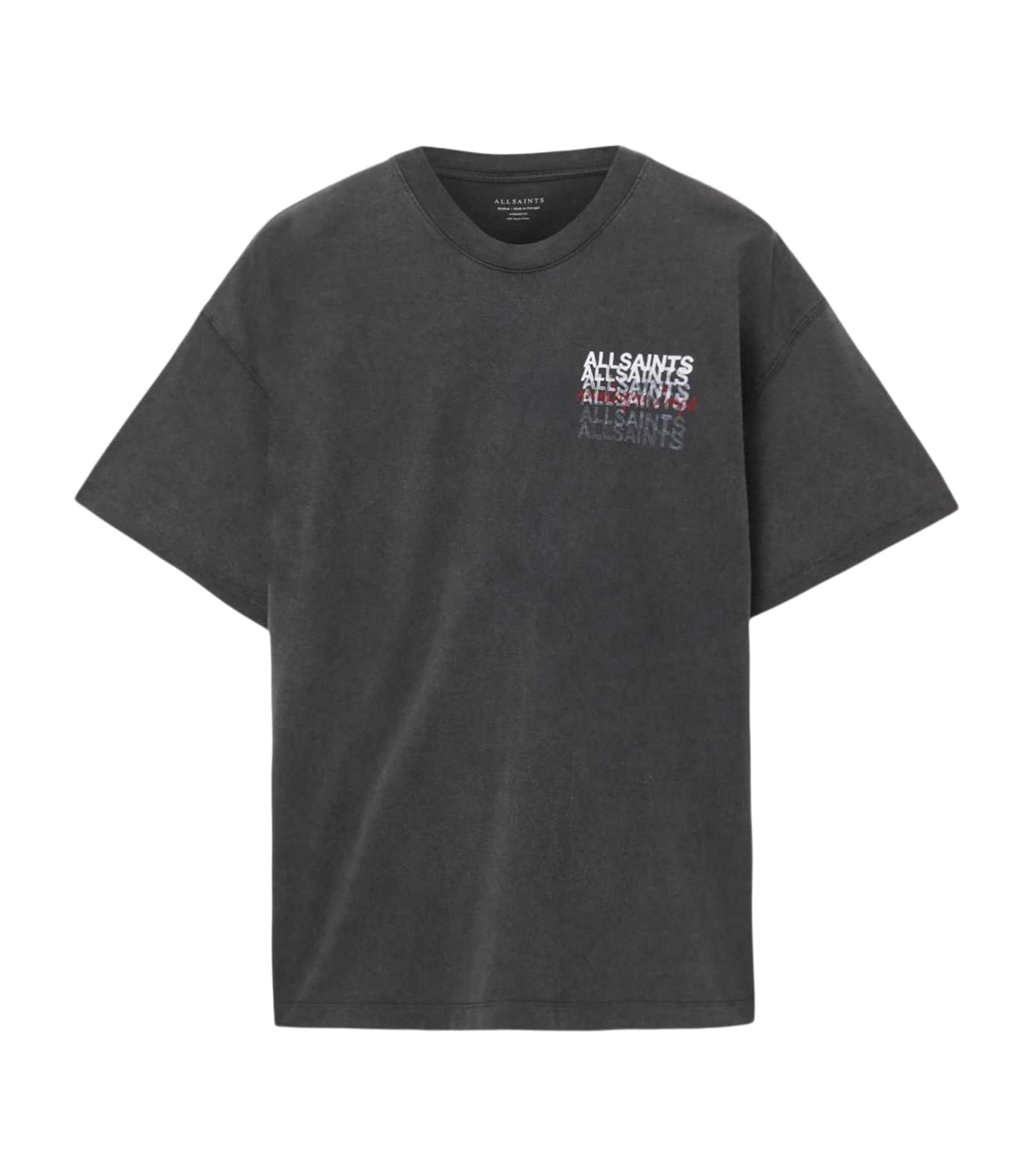 AllSaints Organic Cotton Graphene Oversized T-Shirt by ALLSAINTS