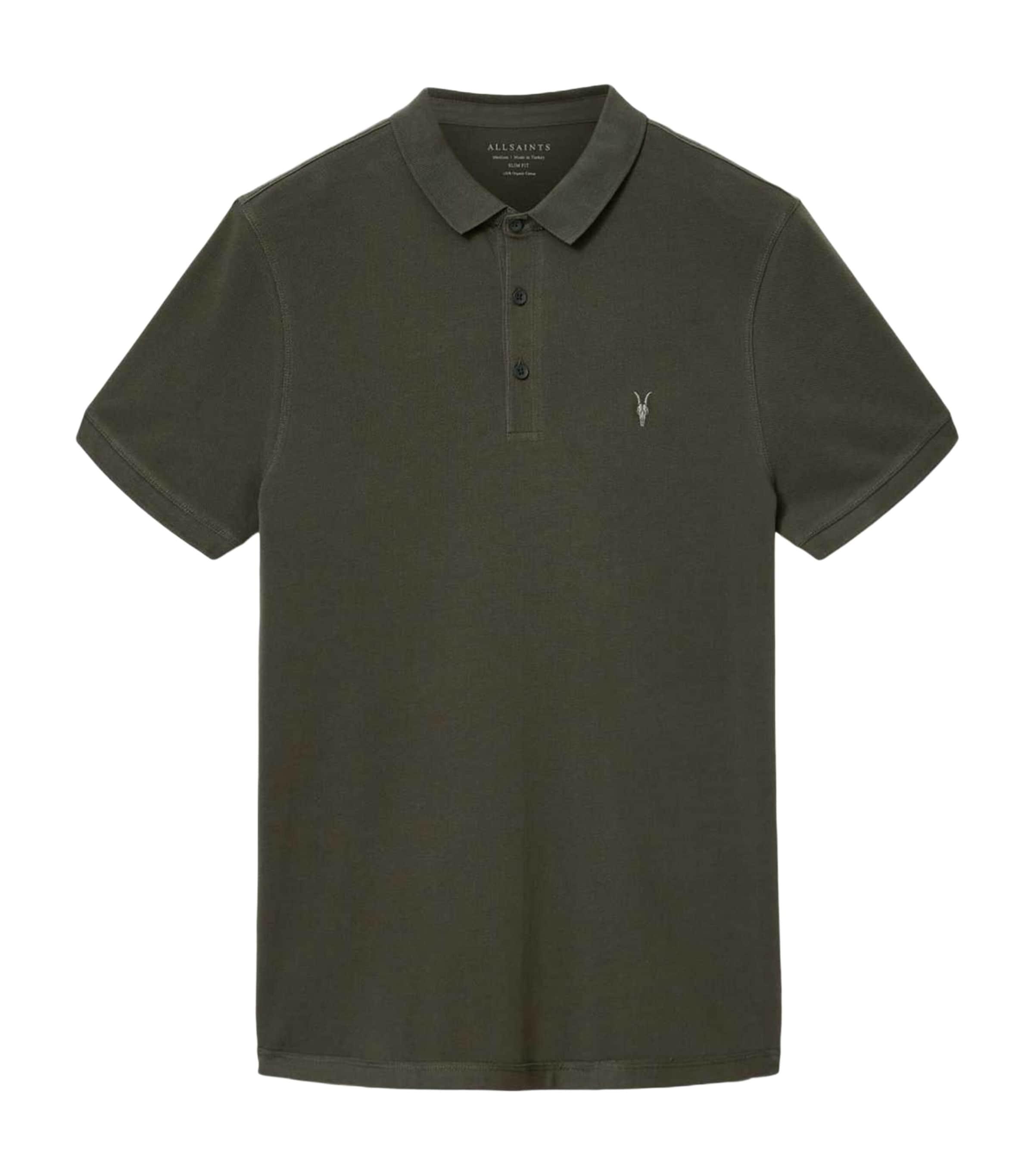 AllSaints Organic Cotton Reform Polo Shirt by ALLSAINTS
