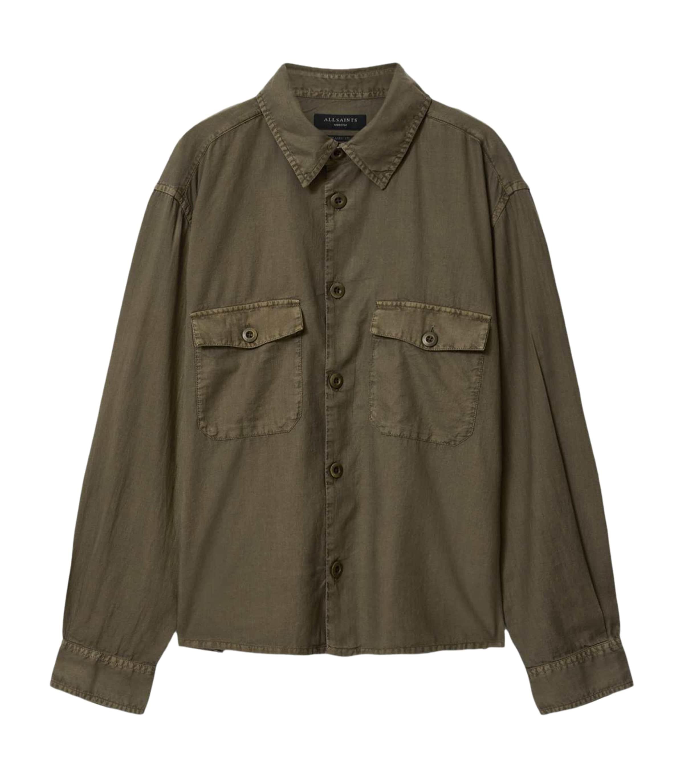 AllSaints Organic Cotton Strand Shirt by ALLSAINTS