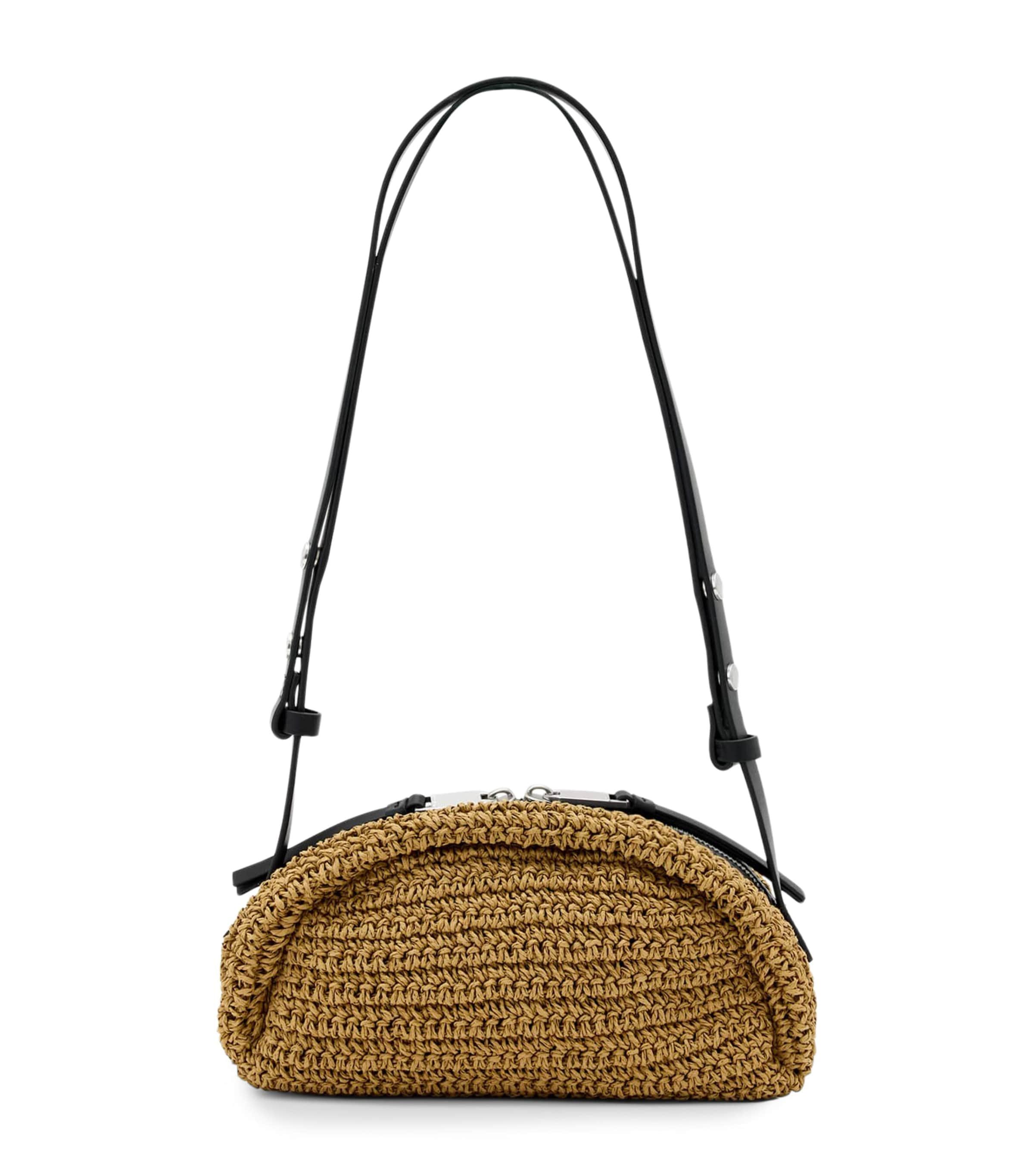 AllSaints Raffia Rosalie Cross-Body Bag by ALLSAINTS