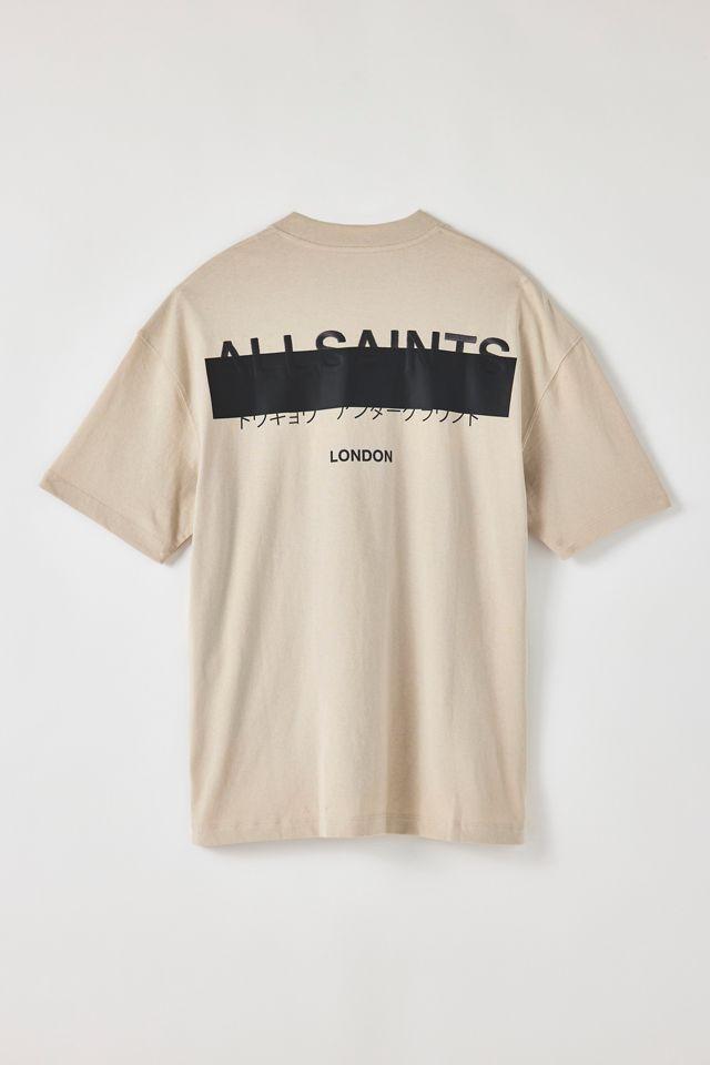 AllSaints Redact Graphic Oversized Tee by ALLSAINTS
