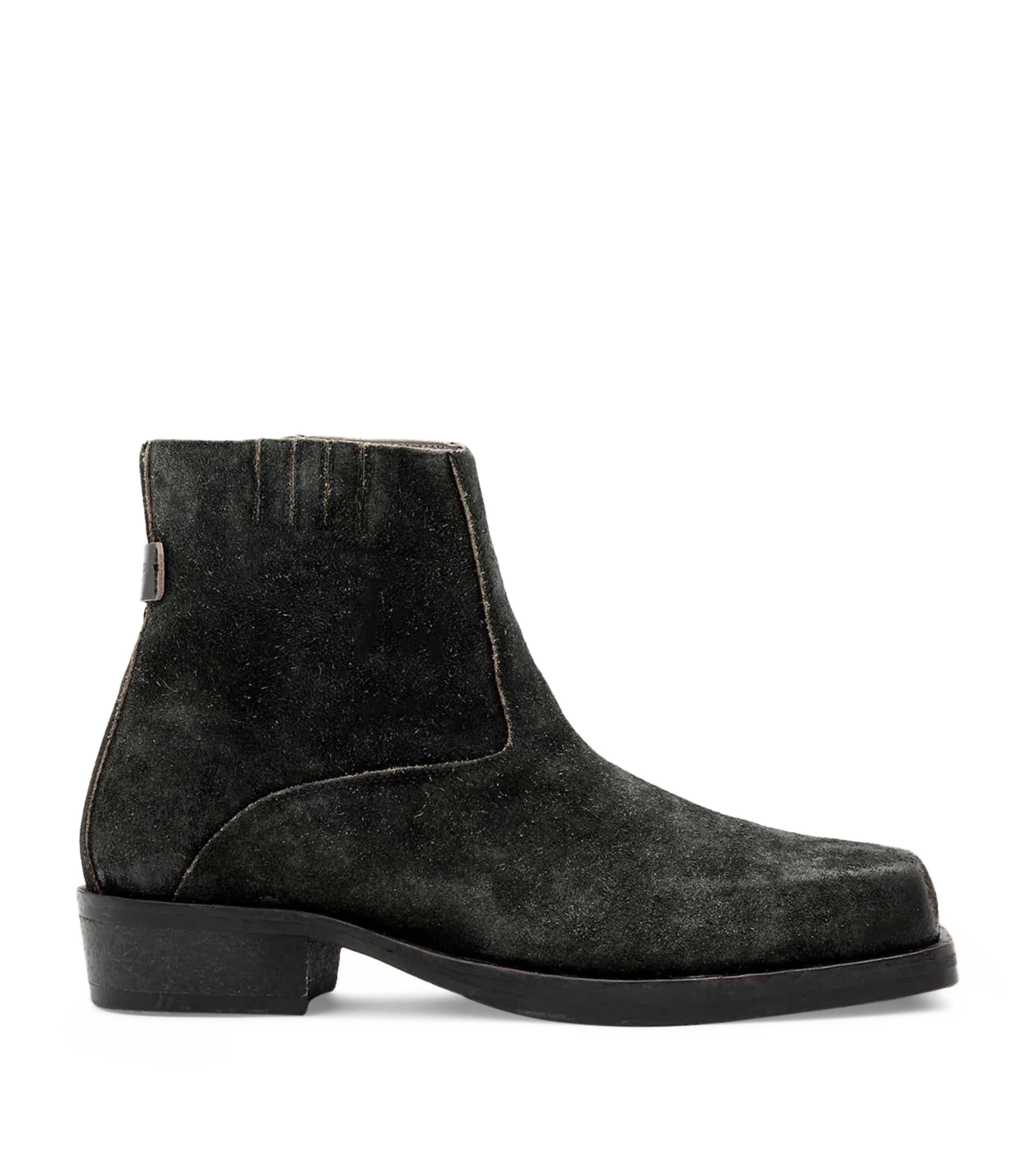 AllSaints Suede Orla Ankle Boots by ALLSAINTS