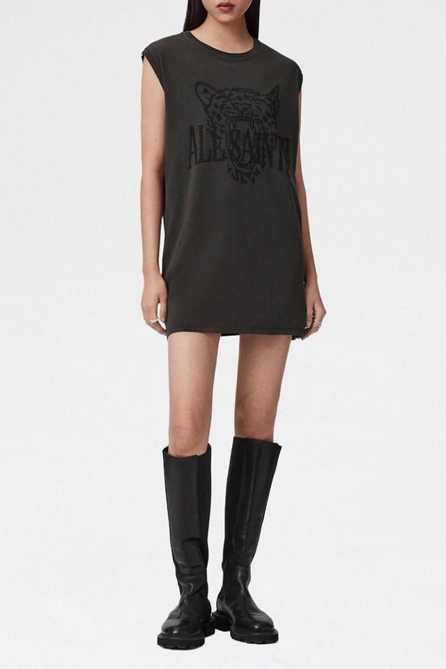 AllSaints Wild Brooke Graphic Relaxed Fit Tee Mini Dress by ALLSAINTS